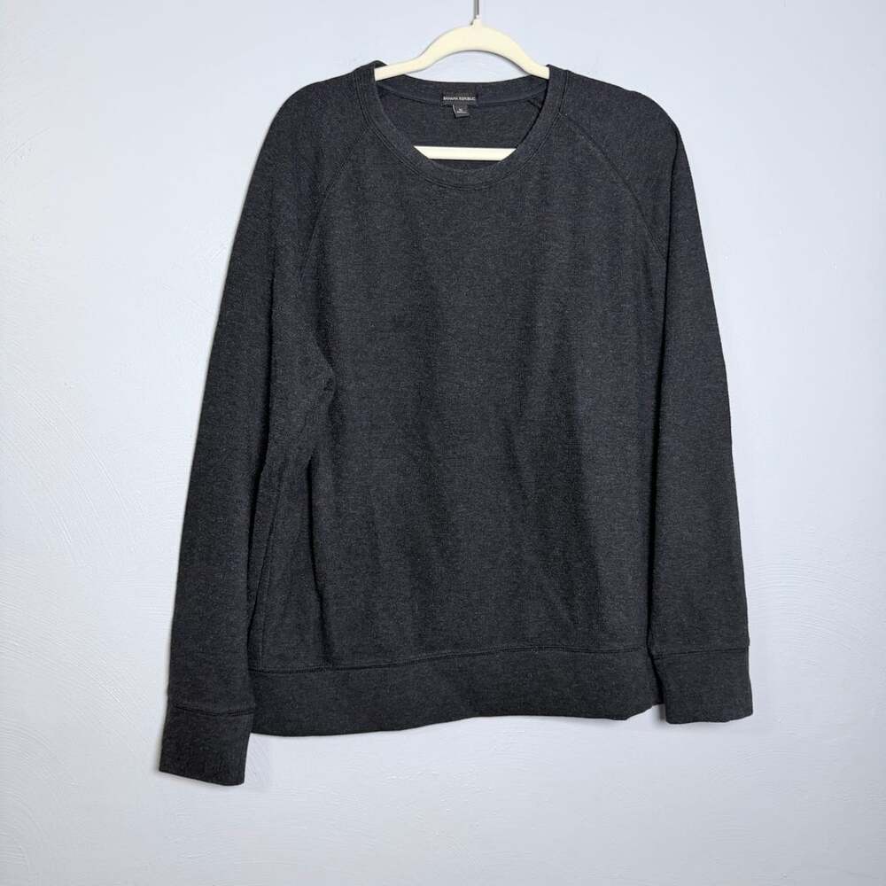 Banana Republic Sweatshirt Size Xl Dark Gray Pullover